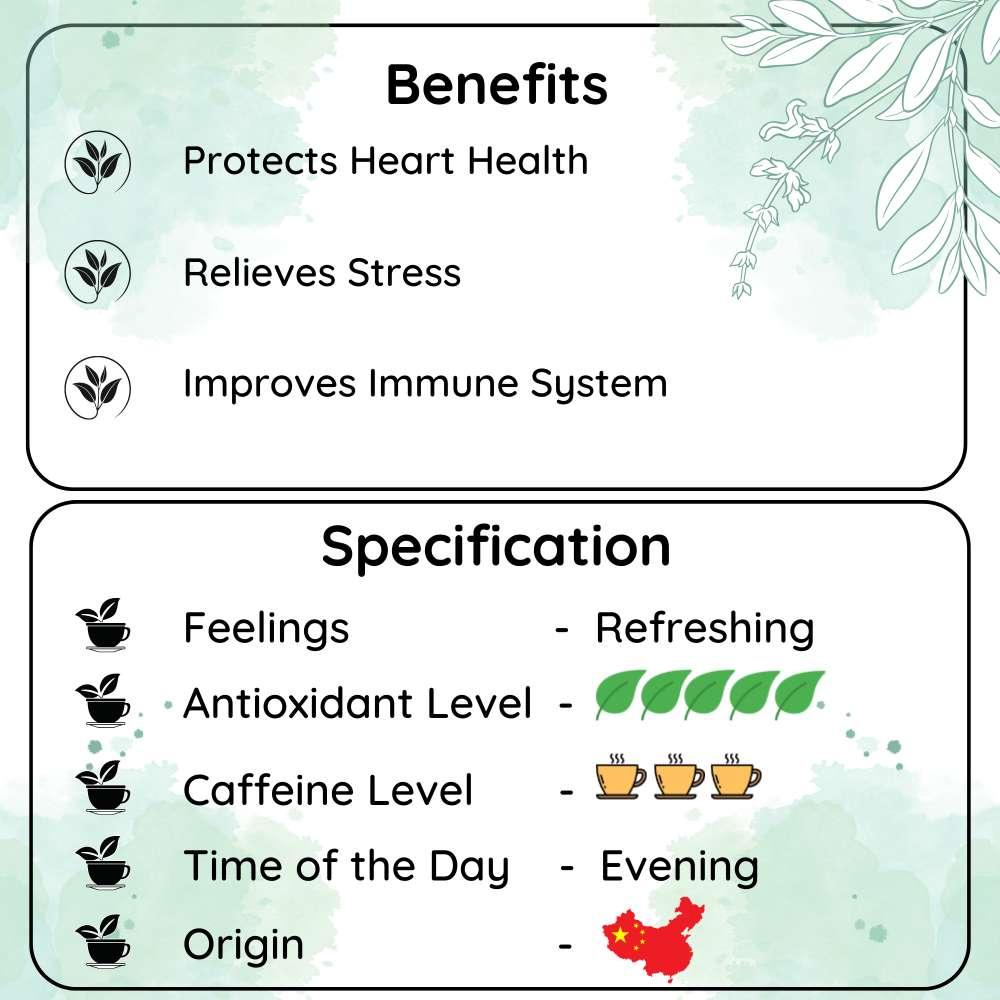 ANTI-AGEING China Jasmine Pearl Green Leaf