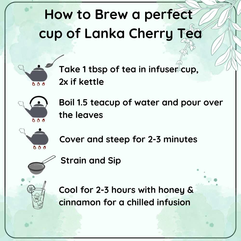 INVIGORATING Lanka Cherry Tea
