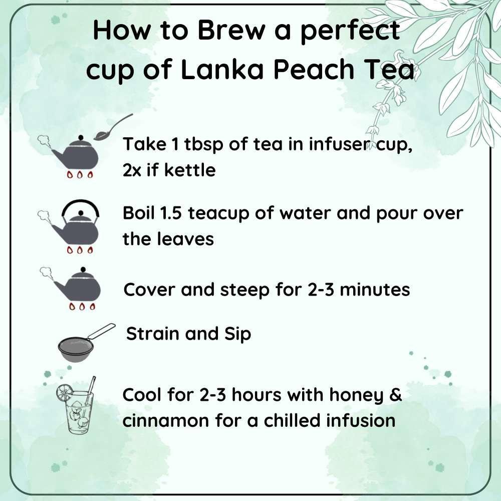 RADIANCE Lanka Peach Tea