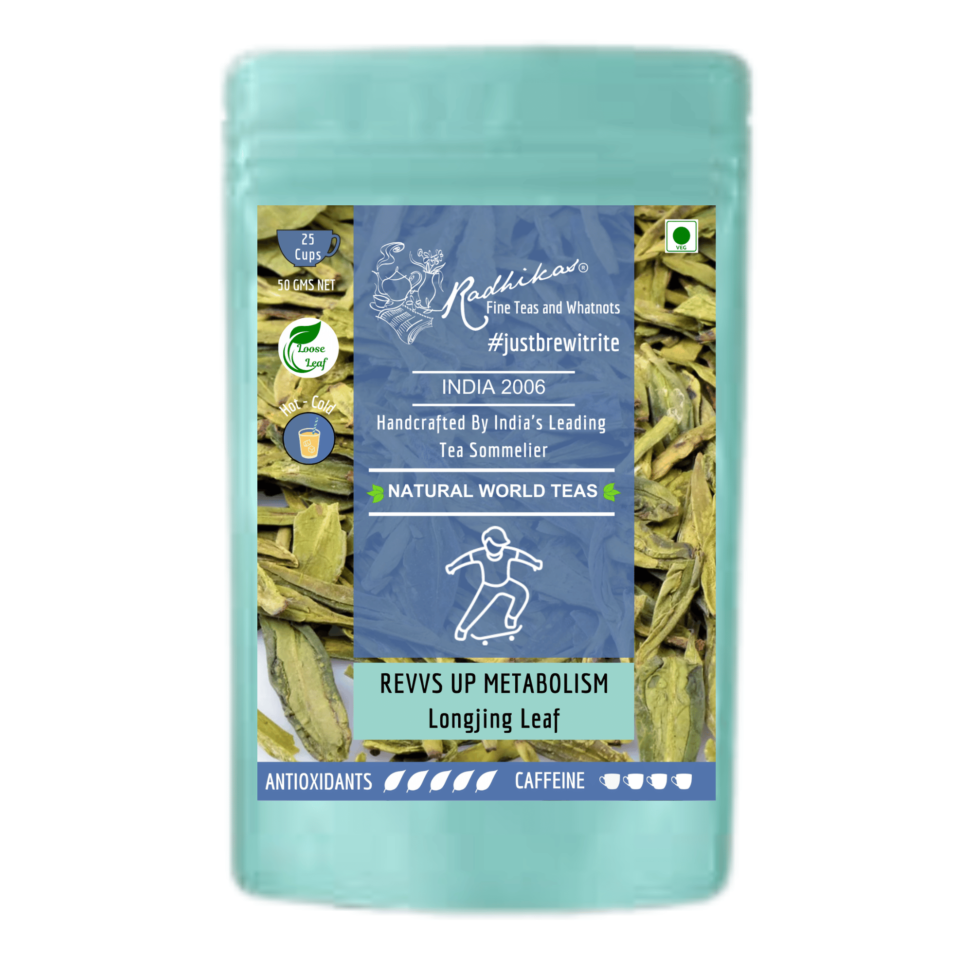 REVVS UP METABOLISM Longjing Leaf