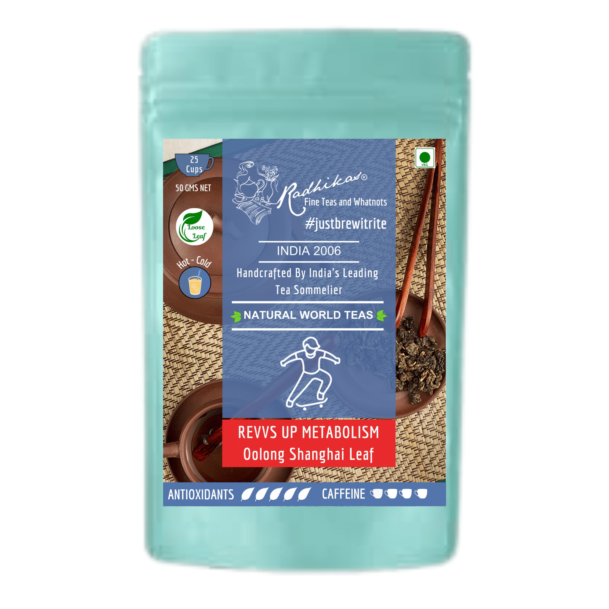 REVVS UP METABOLISM Oolong Shanghai Leaf