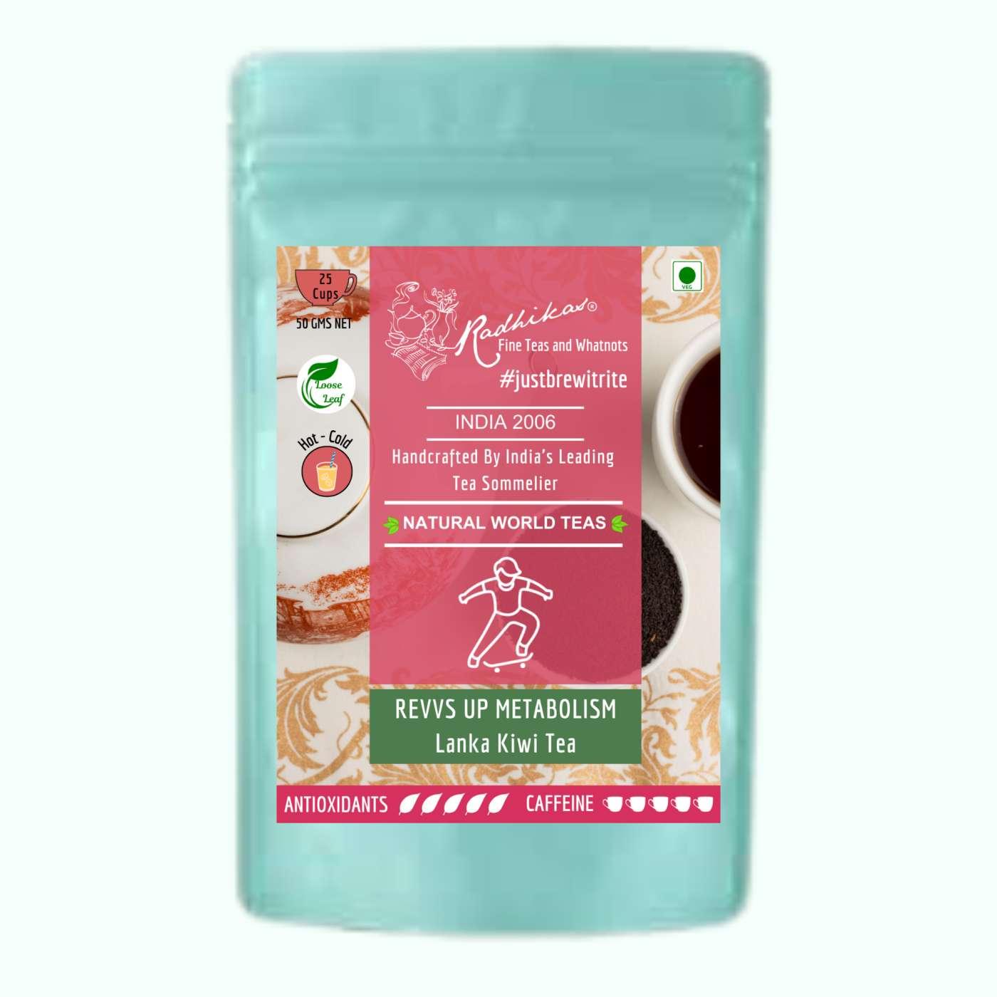 REVVS UP METABOLISM Lanka Kiwi Tea