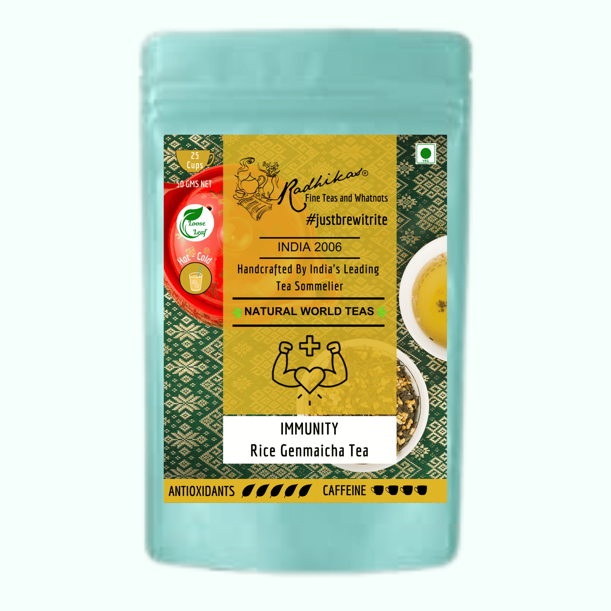 IMMUNITY Rice Genmaicha Tea