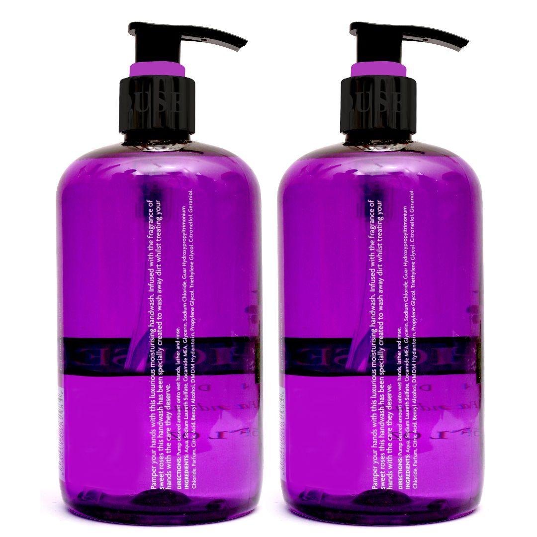 Xpel Marketing Dalton House England Sweet Rose Fine Handwash Combo (Pack of 2 - 500ml each)