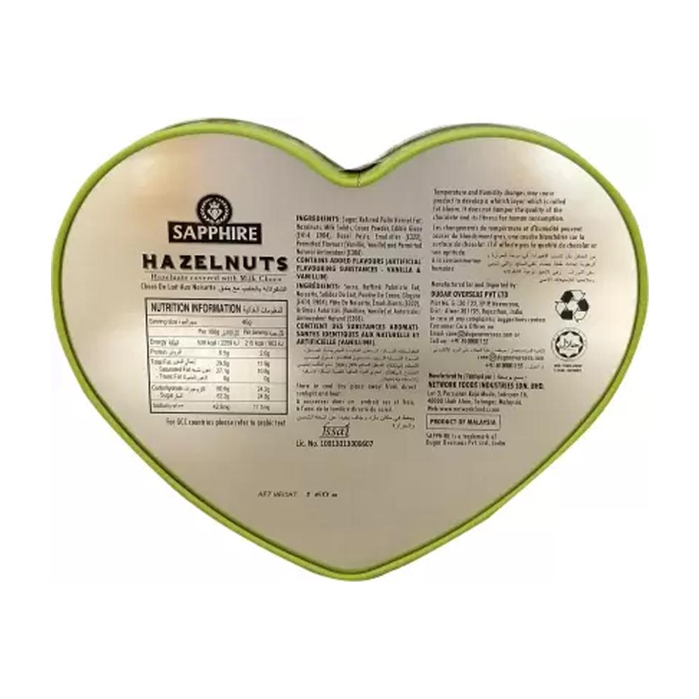 Sapphire Hazelnuts Covered with Milk Choco Truffles (160 g)