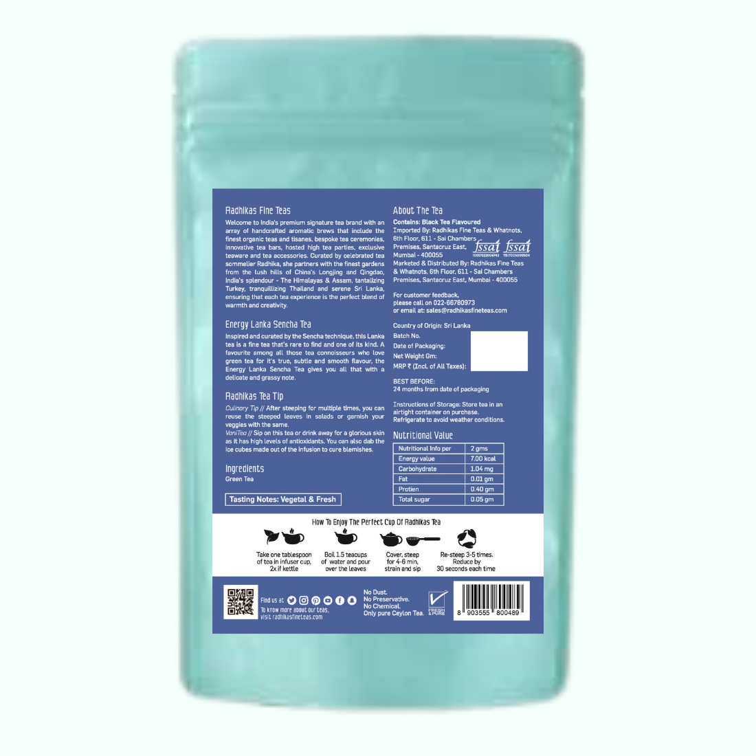 ENERGY Lanka Sencha Tea