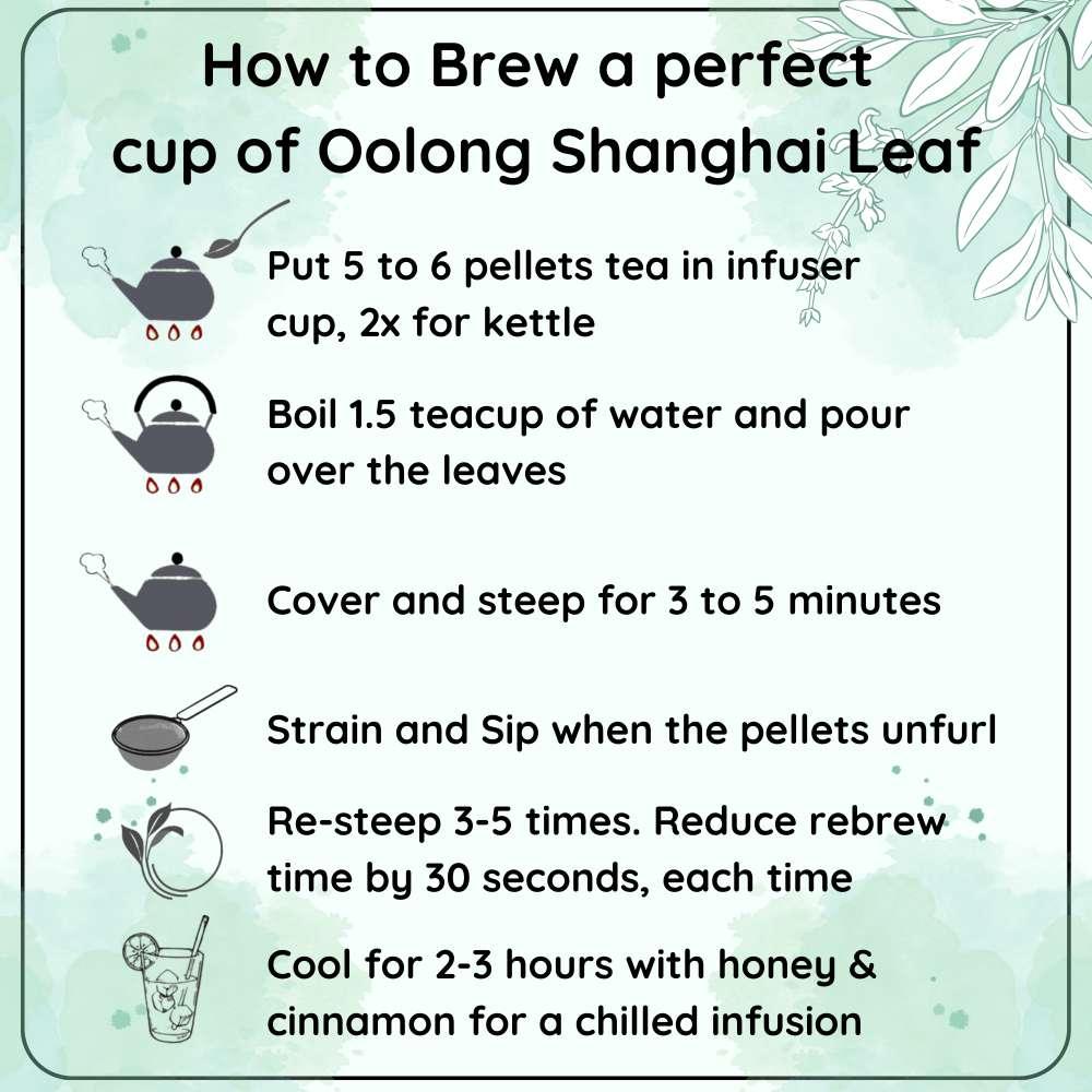 ENERGY China Oolong Shanghai Style Leaf 