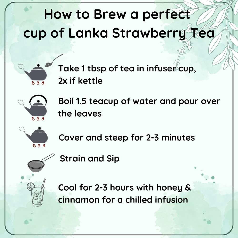 RADIANCE Lanka Strawberry Tea