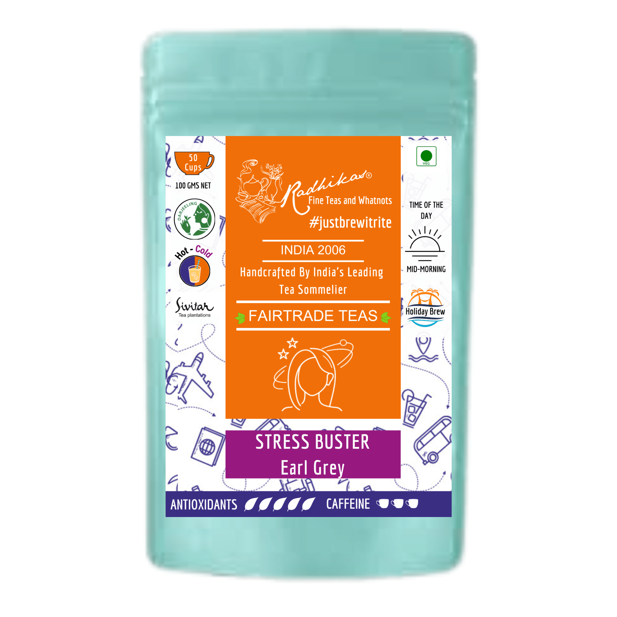 STRESS BUSTER Earl Grey Tea