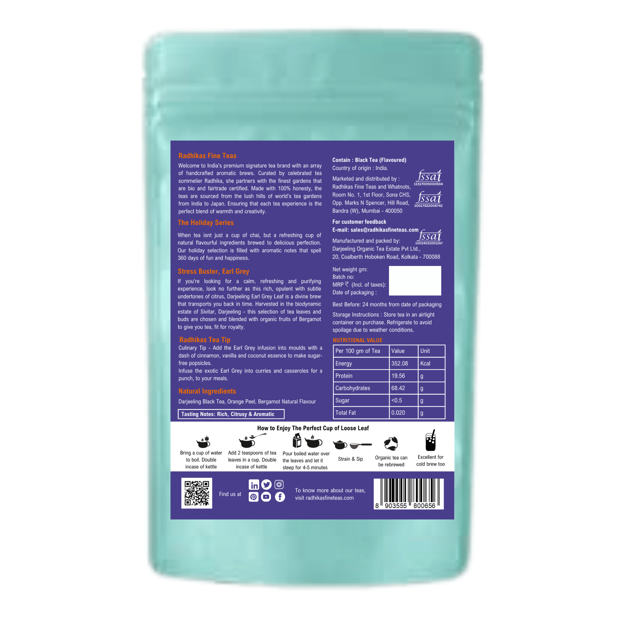 STRESS BUSTER Earl Grey Tea