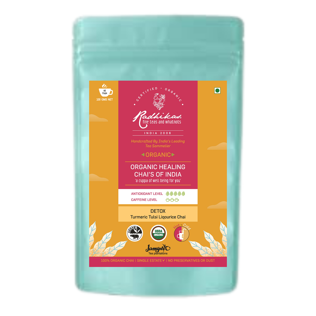 DETOX Turmeric Tulsi Liqourice Chai 