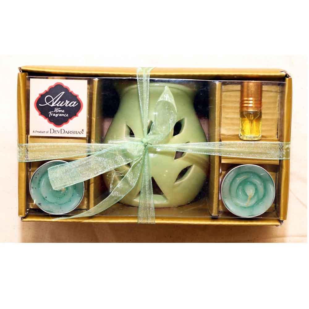 Devdarshan Jasmine Small Candle Diffuser