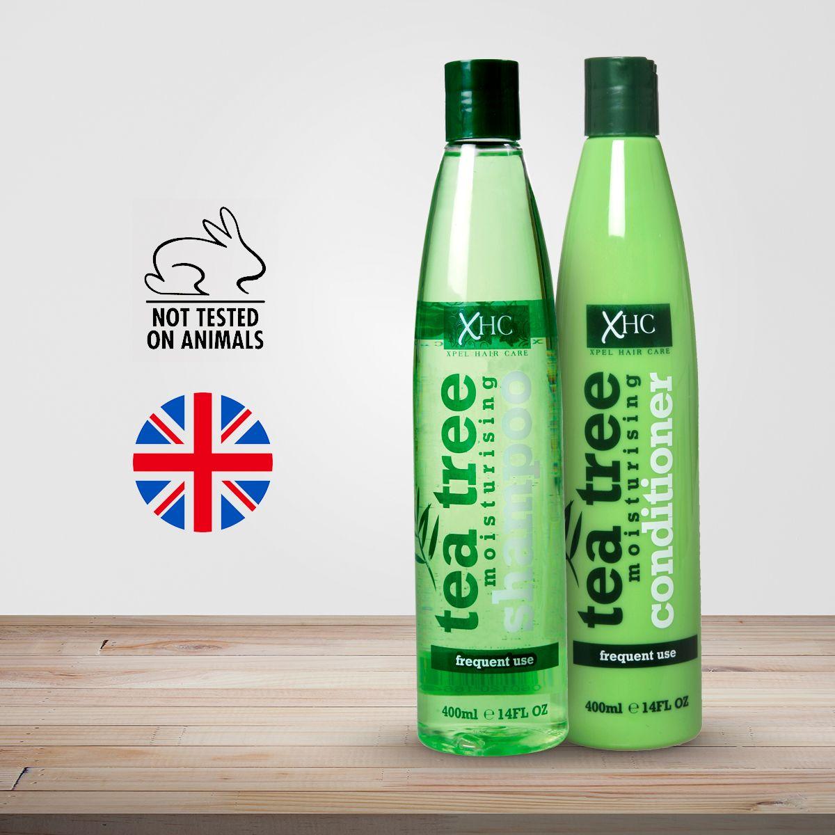 Tea Tree Anti Dandruff Shampoo & Conditioner Combo,400ml - For All Hair Types
