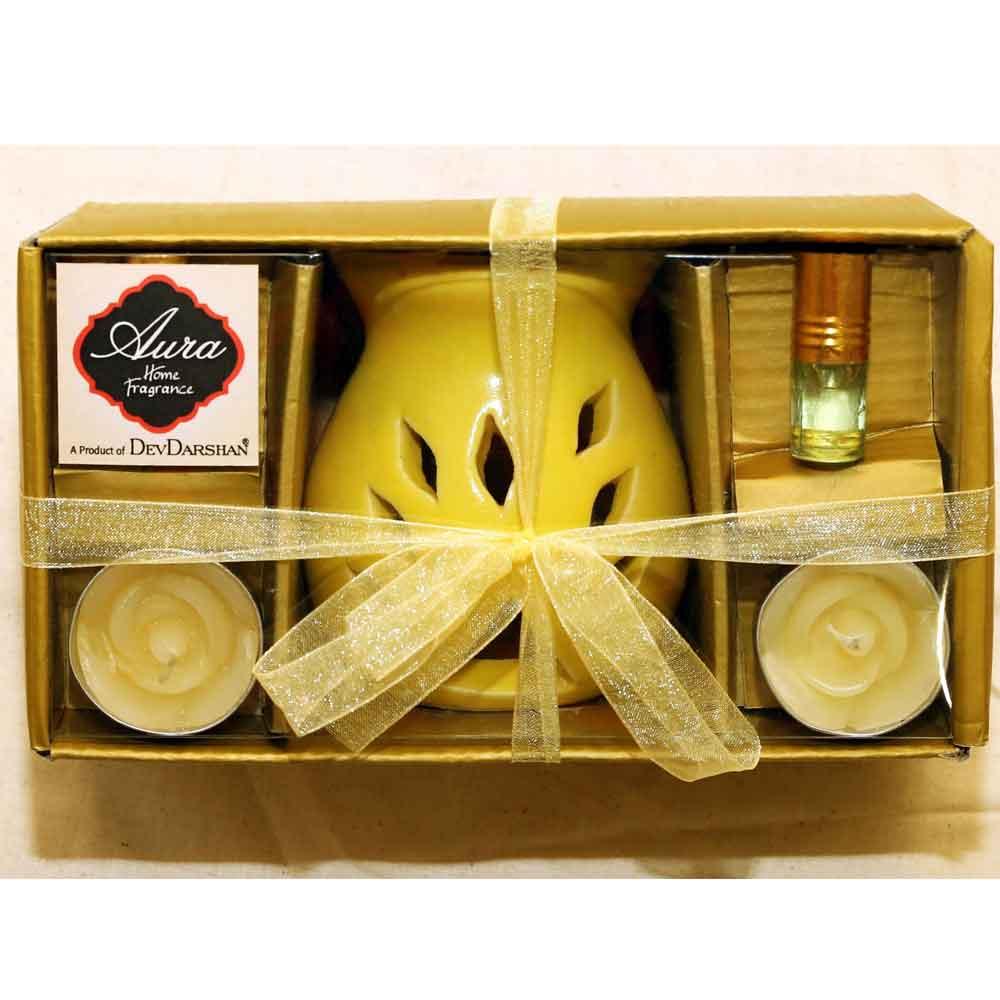 Devdarshan Lemon Grass Small Candle Diffuser